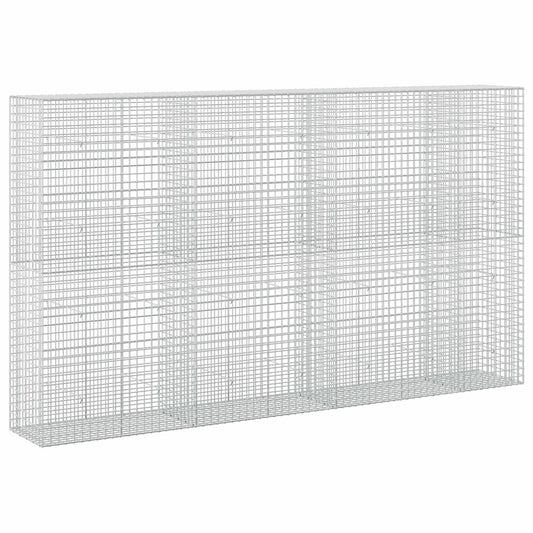 vidaXL Gabion with 3.5 mm Wire and 5x5 cm Mesh 350x50x200 cm 2