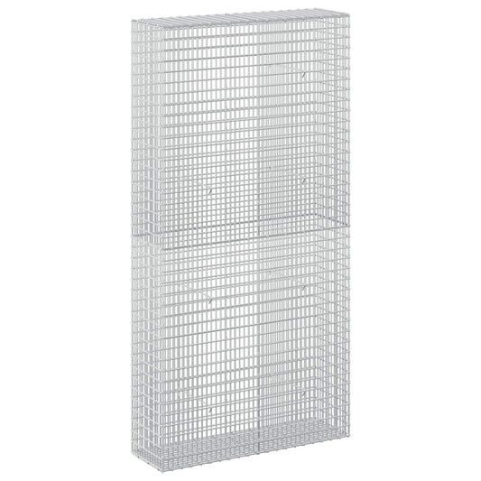vidaXL Gabion with 5 mm Wire and 5x2.5 cm Mesh 100x30x200 cm 2
