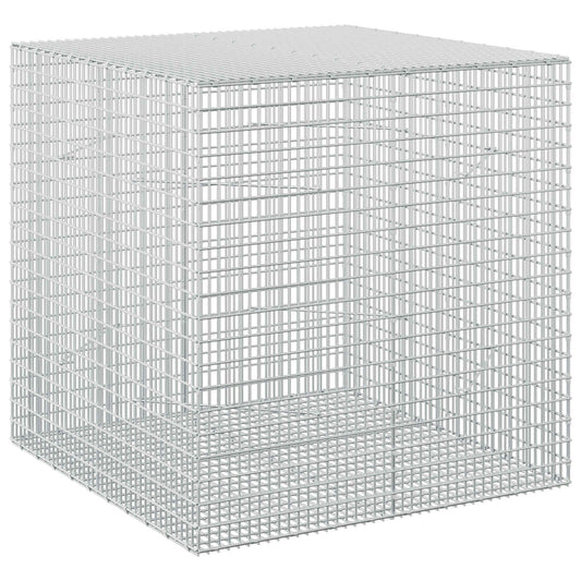 vidaXL Gabion with 5 mm Wire and 5x2.5 cm Mesh 100x100x100 cm 2