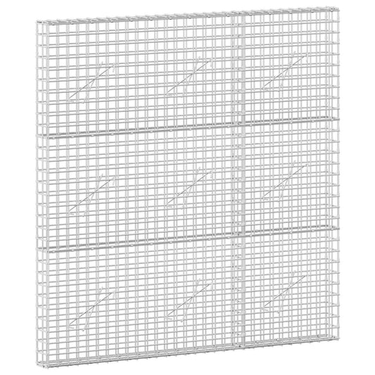 vidaXL Gabion with 5 mm Wire and 5x5 cm Mesh 150x10x150 cm 2
