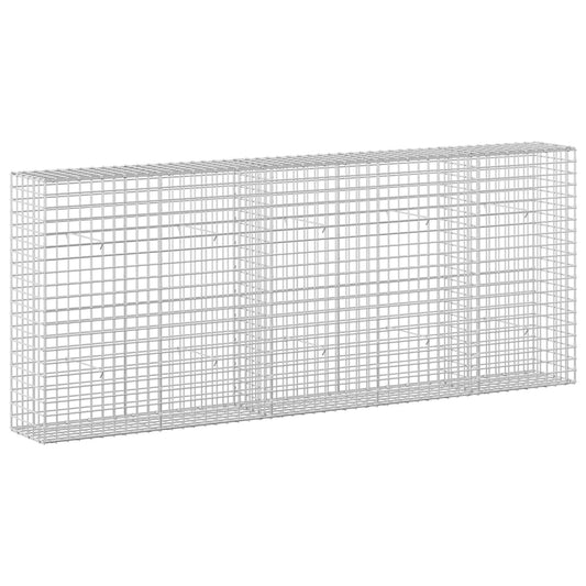 vidaXL Gabion with 5 mm Wire and 5x5 cm Mesh 250x30x100 cm 2
