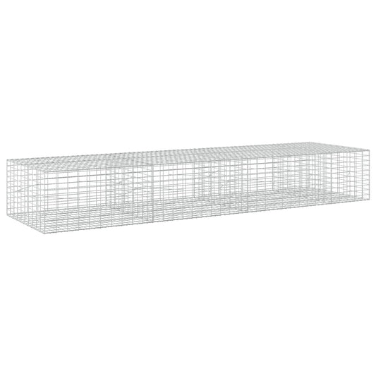 vidaXL Gabion with 5 mm Wire and 5x10 cm Mesh 350x100x50 cm 2