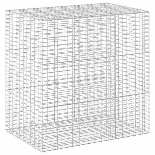 vidaXL Gabion with 5 mm Wire and 5x10 cm Mesh 150x100x150 cm 2