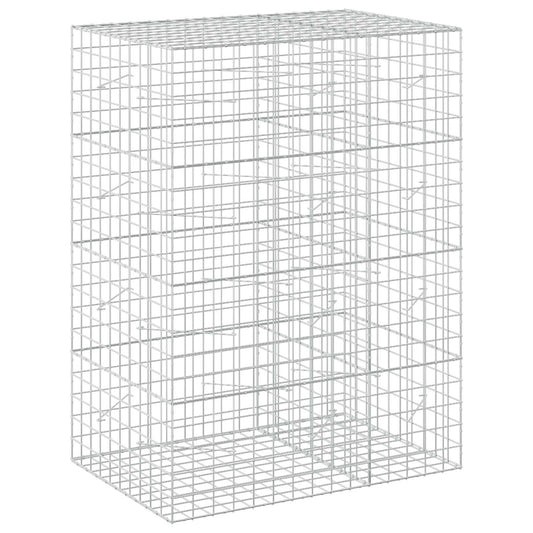 vidaXL Gabion with 5 mm Wire and 10x10 cm Mesh 150x100x200 cm 2