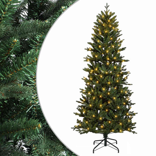 Artificial Christmas Tree Bauble LEDs Green