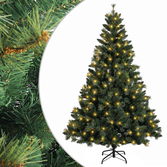 Artificial Christmas Tree Bauble LEDs Green