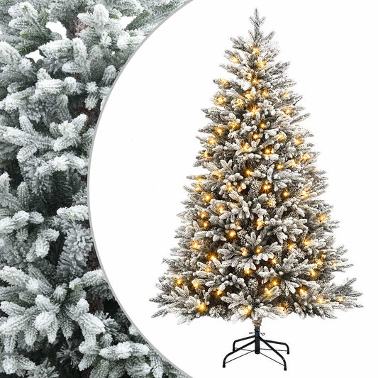 Artificial Hinged Christmas Tree LEDs Warm White