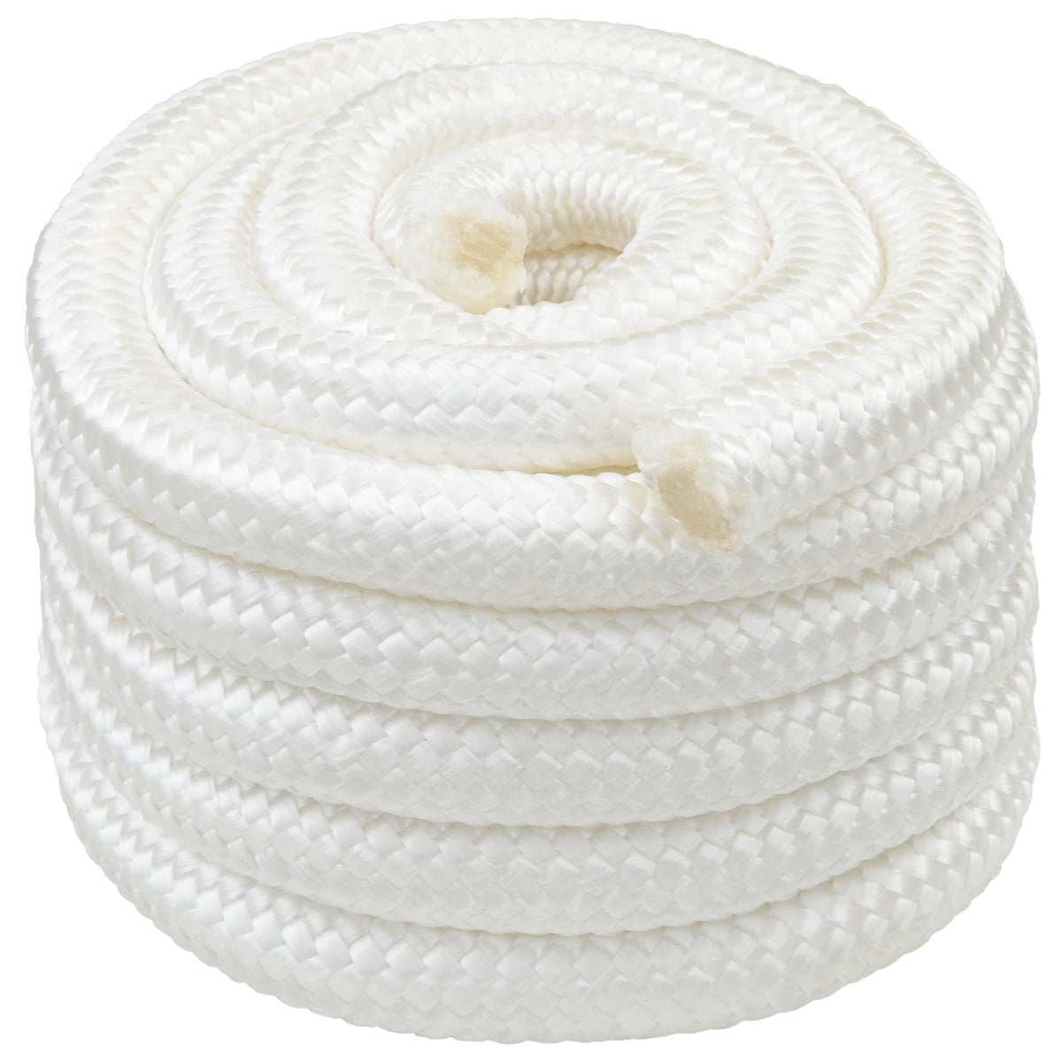 Multipurpose Utility Rope PP 21600 kg Max Load Length 5 m 60 mm White