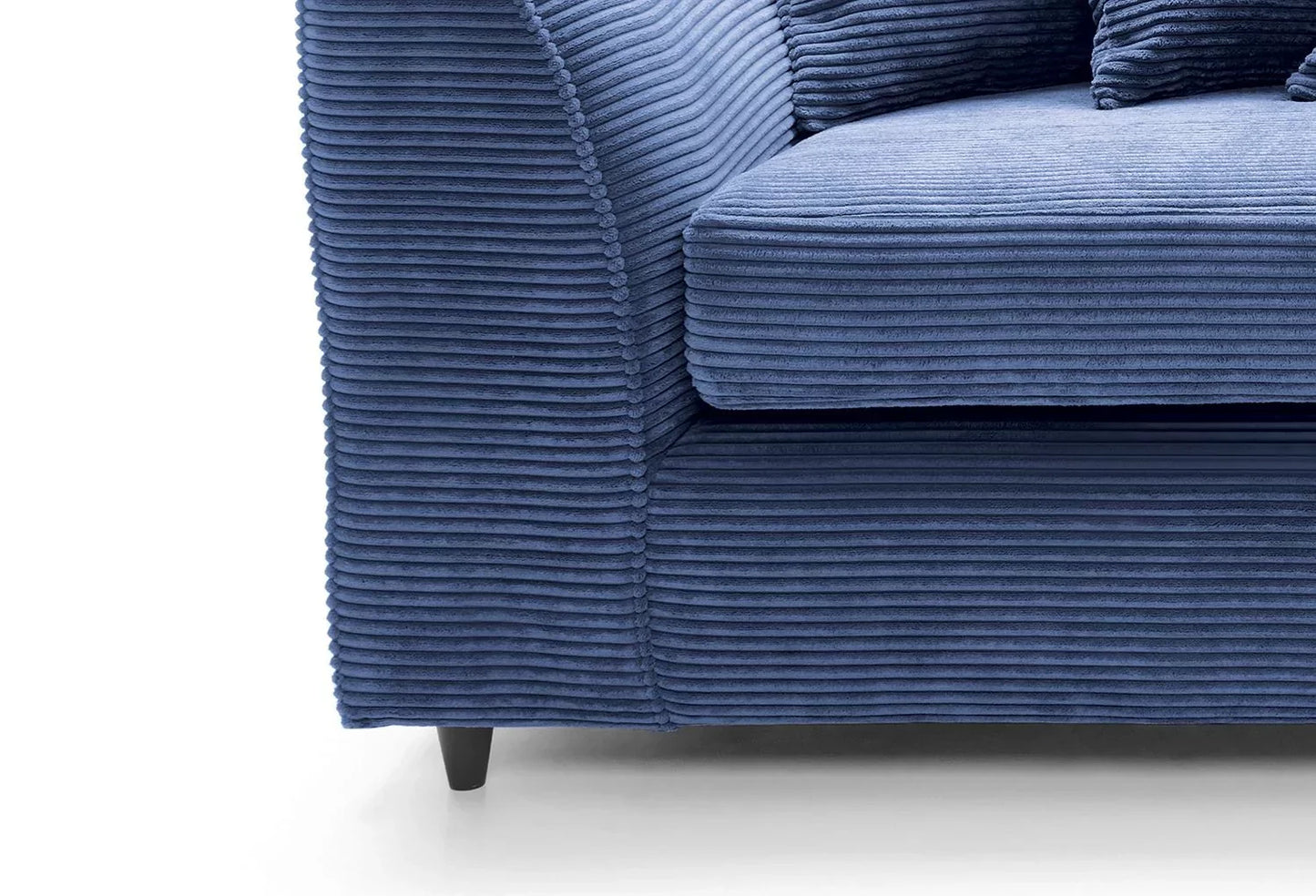 Sofa Jill Jumbo 3-osobowa - niebieska