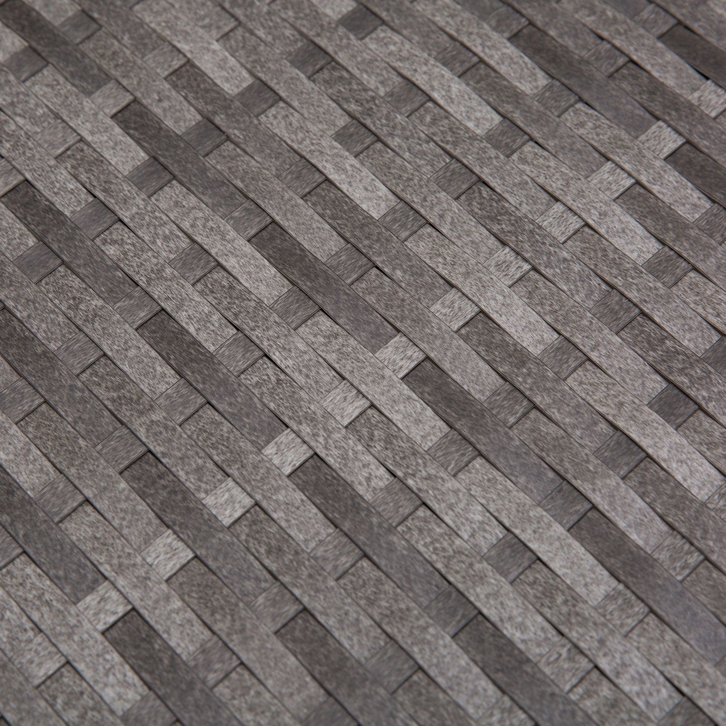 Outsunny 3-częściowy zestaw ogrodowy z PE Rattan z 2 siedziskami, kwadratowy szklany blat, stolik kawowy, grube poduszki, solidne nogi, metalowa rama, patio, balkon, patio, kształt L, narożnik - szary