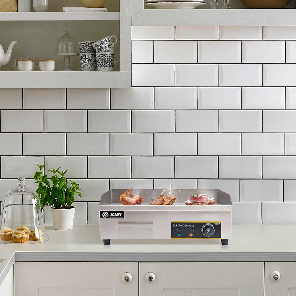 73cm W Stainless Steel Electric Griddle Need to Connect Air Circuit-Breaker