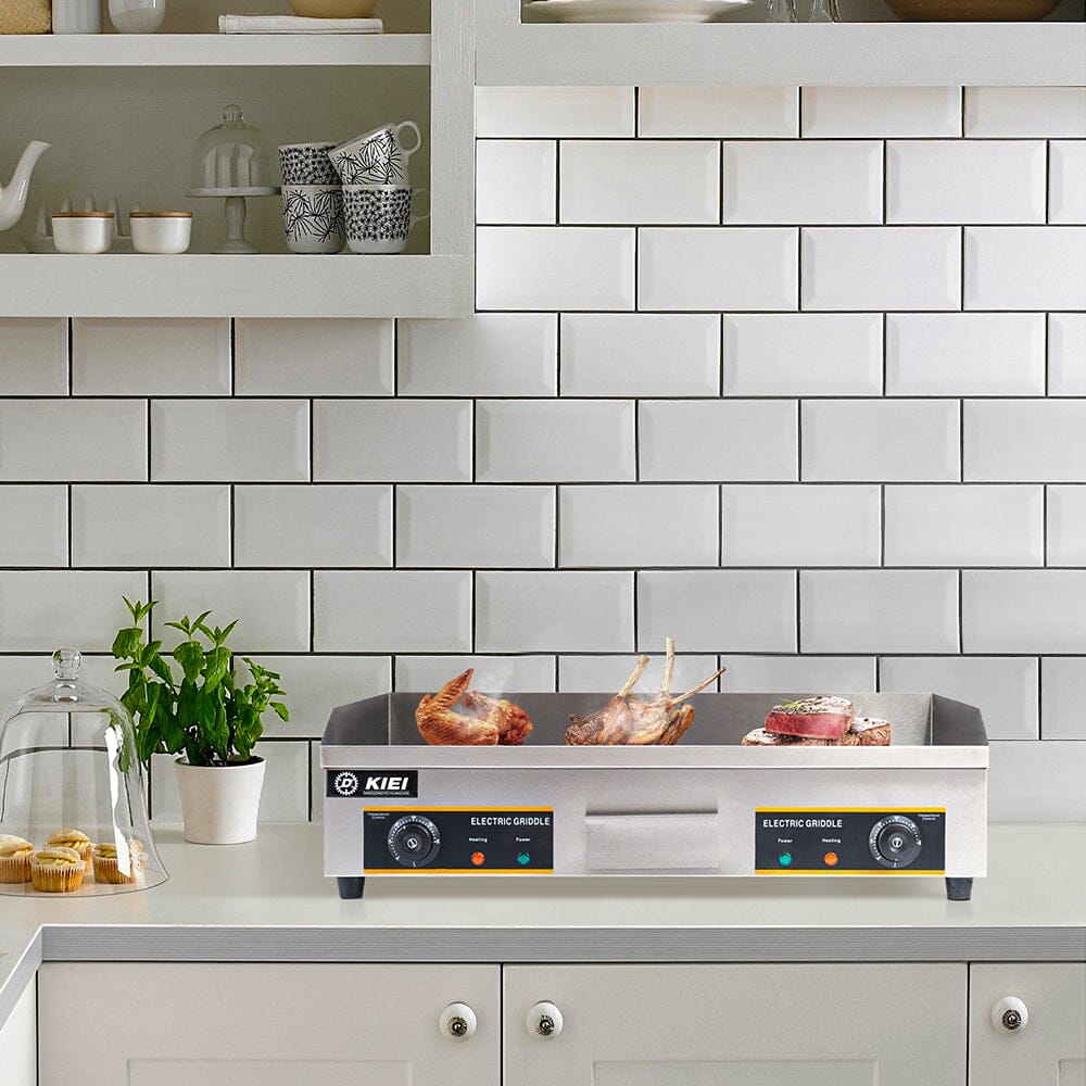 73cm W Stainless Steel Electric Griddle Need to Connect Air Circuit-Breaker