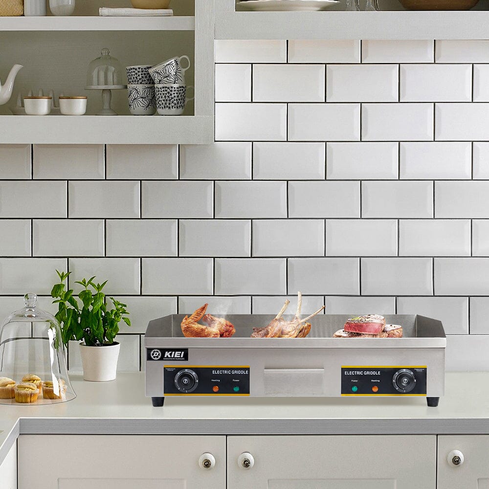73cm W Stainless Steel Electric Griddle Need to Connect Air Circuit-Breaker