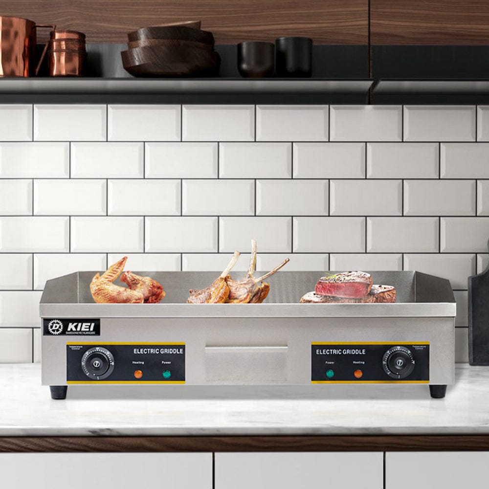 73cm W Stainless Steel Electric Griddle Need to Connect Air Circuit-Breaker