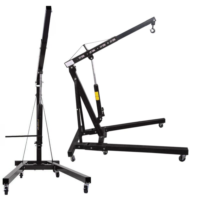 Mobile Folding Hydraulic Engine Crane 2200lb