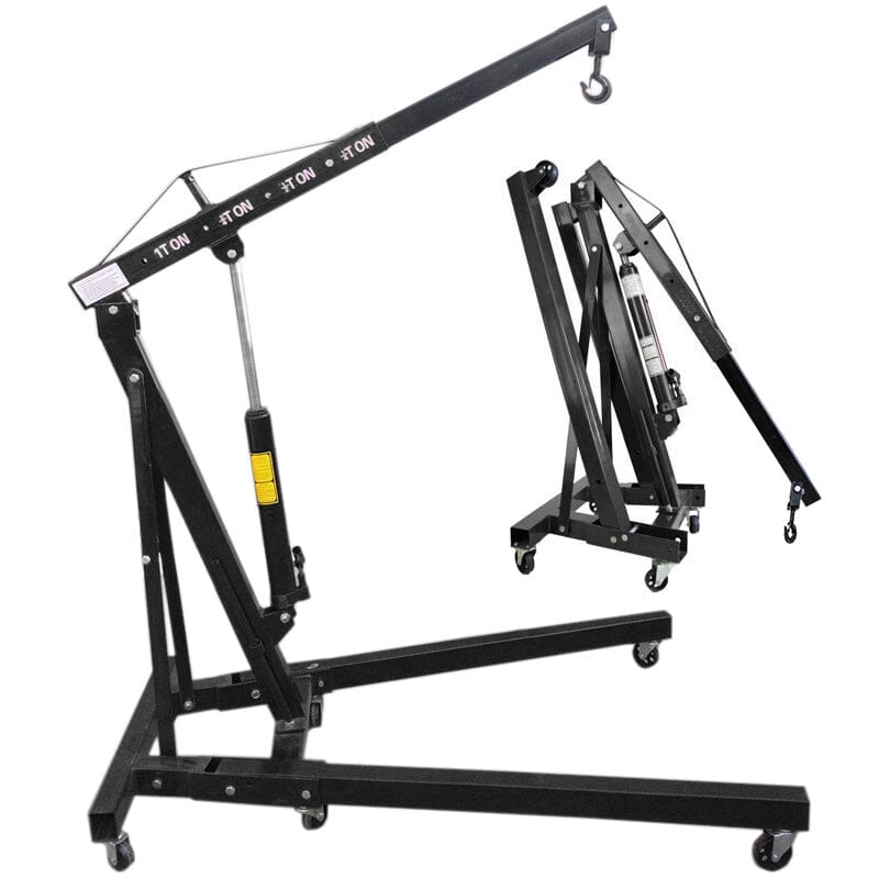 Mobile Folding Hydraulic Engine Crane 2200lb
