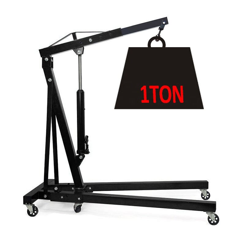 Mobile Folding Hydraulic Engine Crane 2200lb
