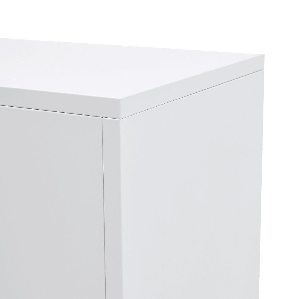 Metal File Cabinet with Shelves for Home and Office