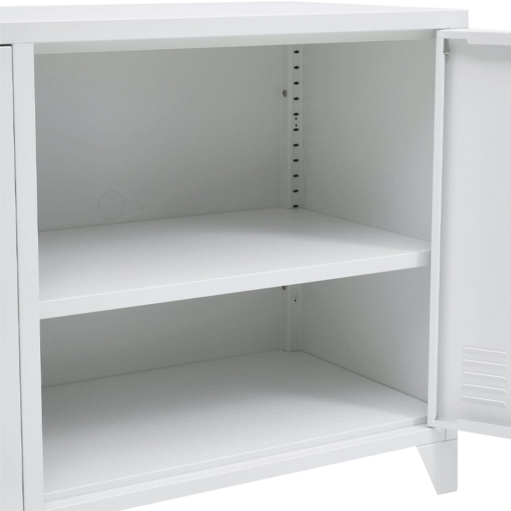 Metal File Cabinet with Shelves for Home and Office