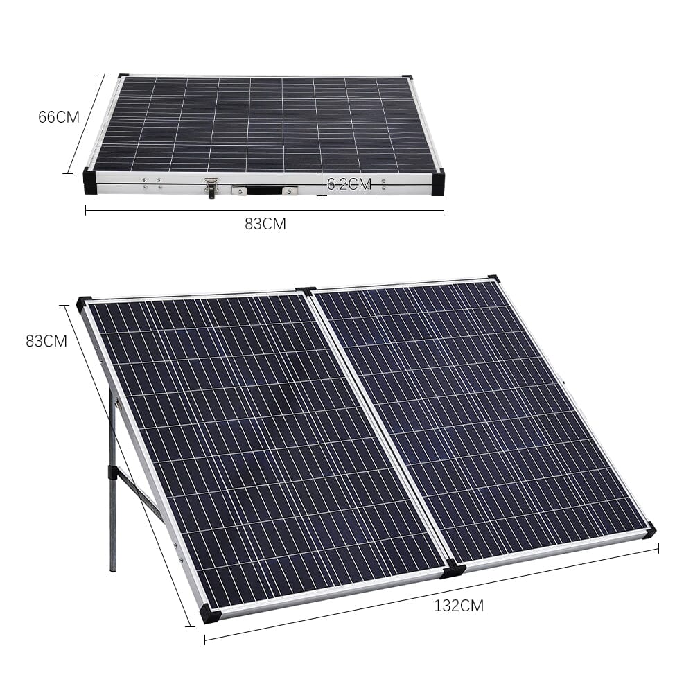 Output 100W to 200W Portable Folding Solar Panel Kit