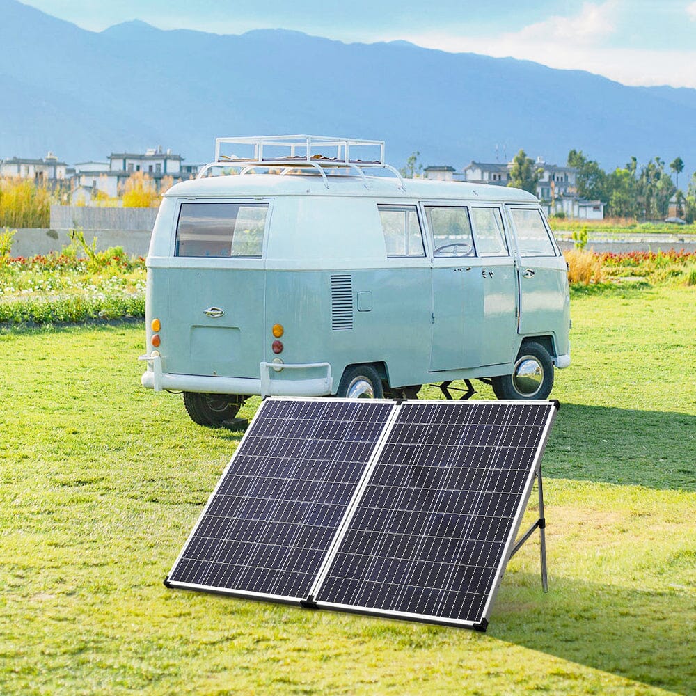 Output 100W to 200W Portable Folding Solar Panel Kit