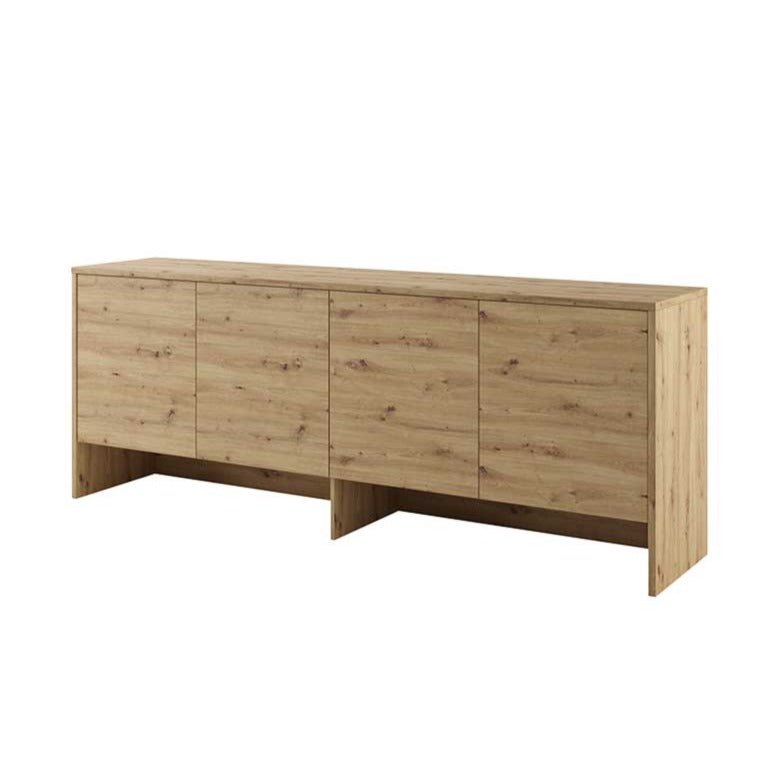 BC-05 Łóżko ścienne poziome Concept 120 cm z szafką do przechowywania