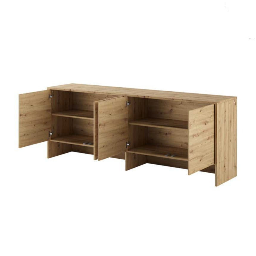BC-05 Łóżko ścienne poziome Concept 120 cm z szafką do przechowywania