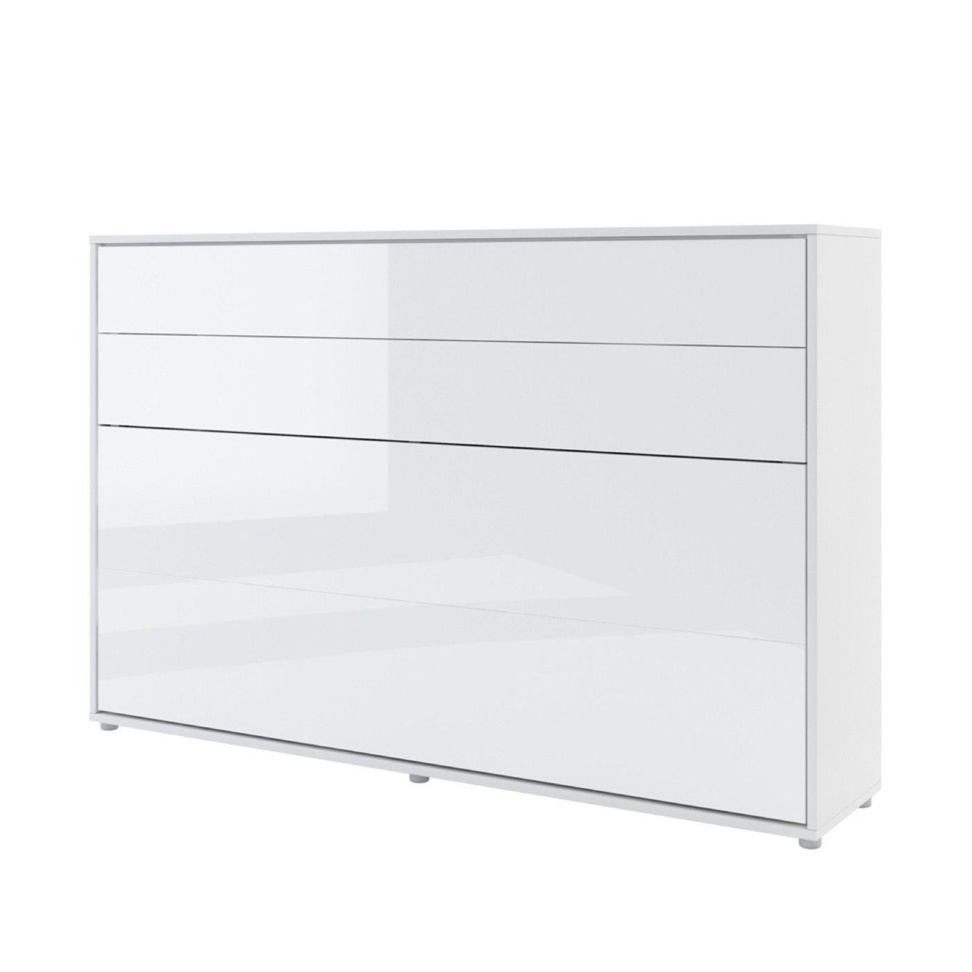 BC-05 Łóżko ścienne poziome Concept 120 cm z szafką do przechowywania