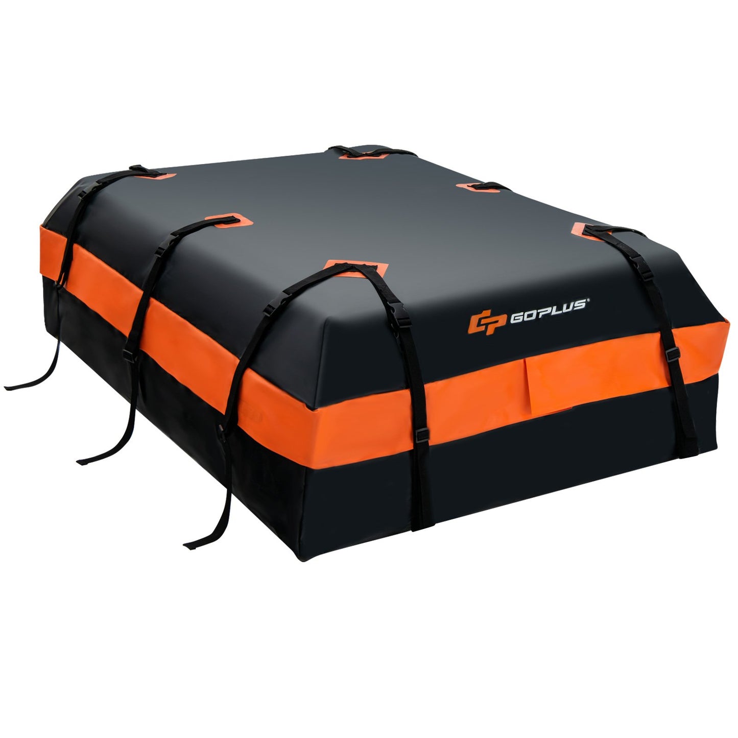 560L Rooftop Cargo Carrier Waterproof Car Roof Bag for All Vehicles-Orange