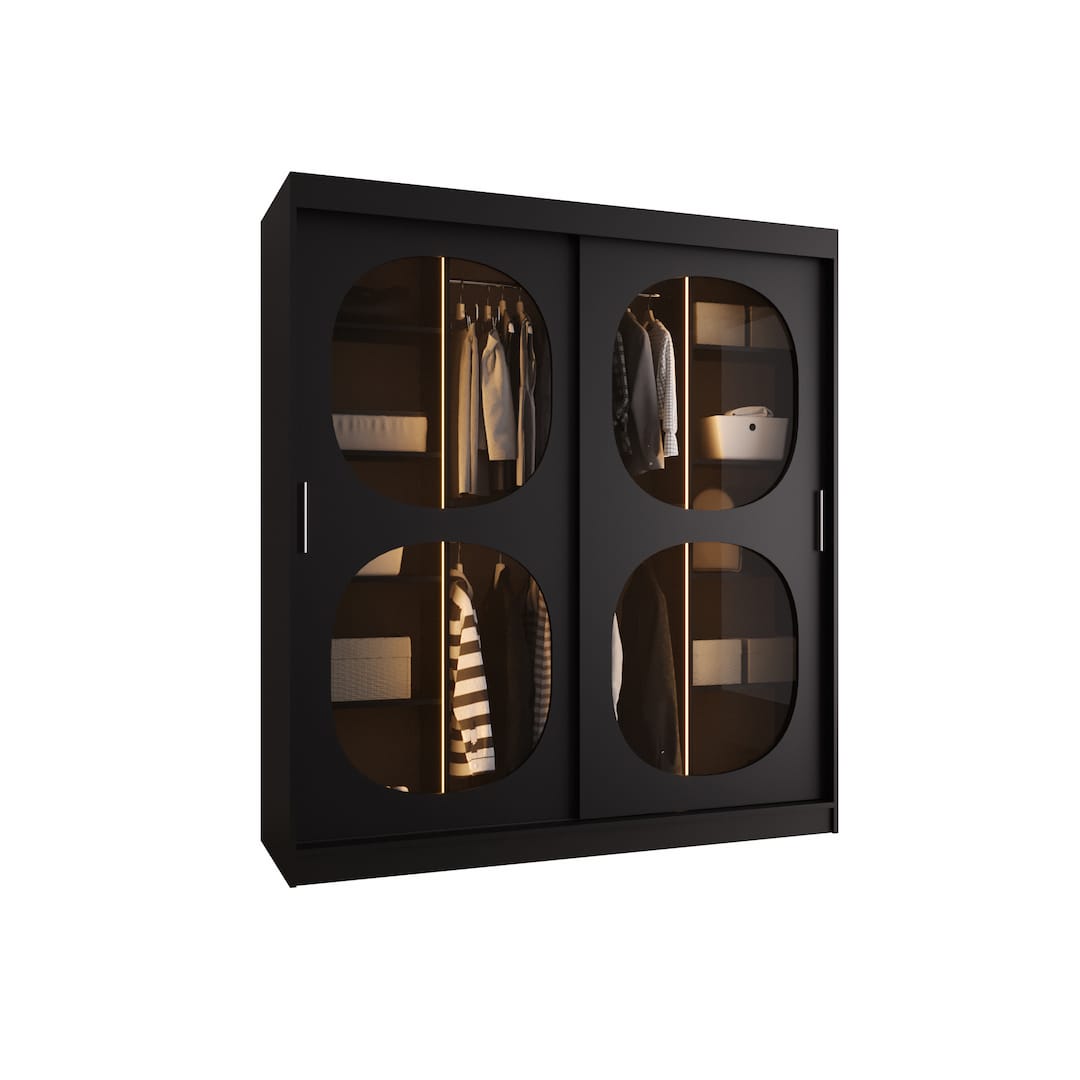 Bahrain II Sliding Door Wardrobe 180cm