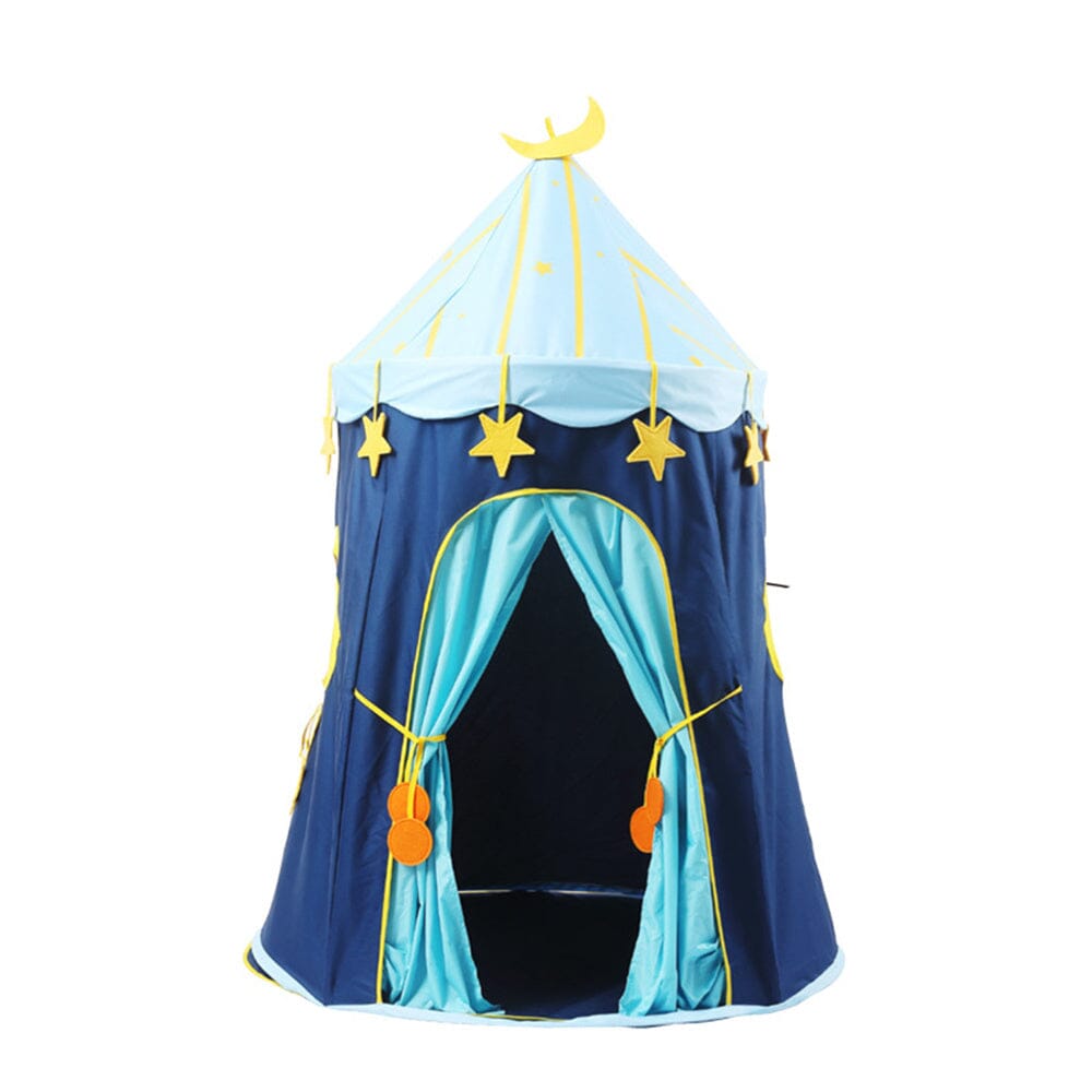 Starry Blue Mongolian Yurt Playhouse Tent