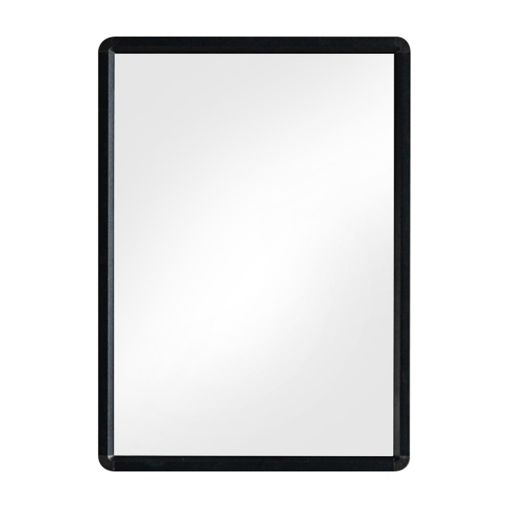630x480mm Bathroom Mirror Black Framed Decorative Mirror