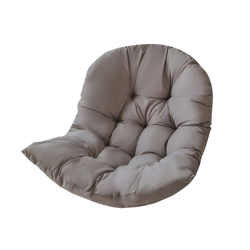 Thick Hanging Egg Swing Chair Cushion Black/Dark Grey/Light Grey