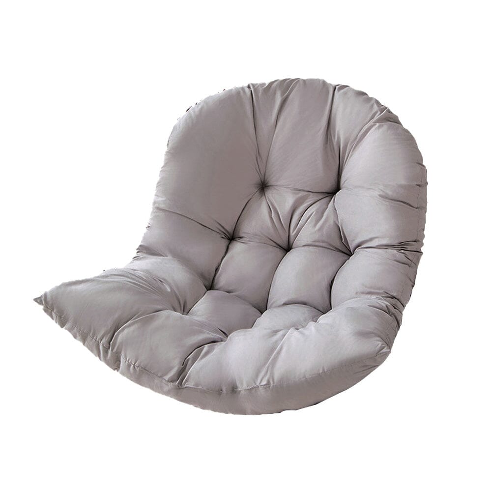 Thick Hanging Egg Swing Chair Cushion Black/Dark Grey/Light Grey