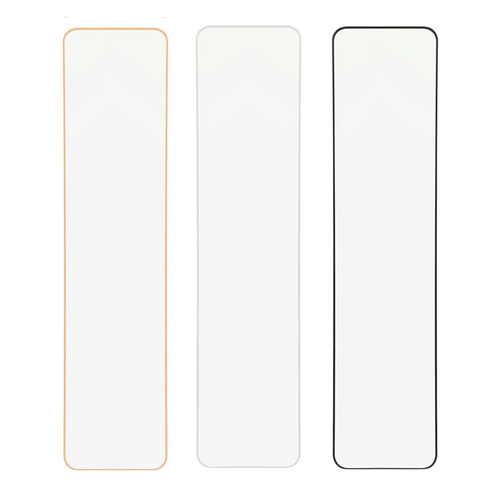 Sleek Door-Hanging Full Length Mirror with Rounded Edges