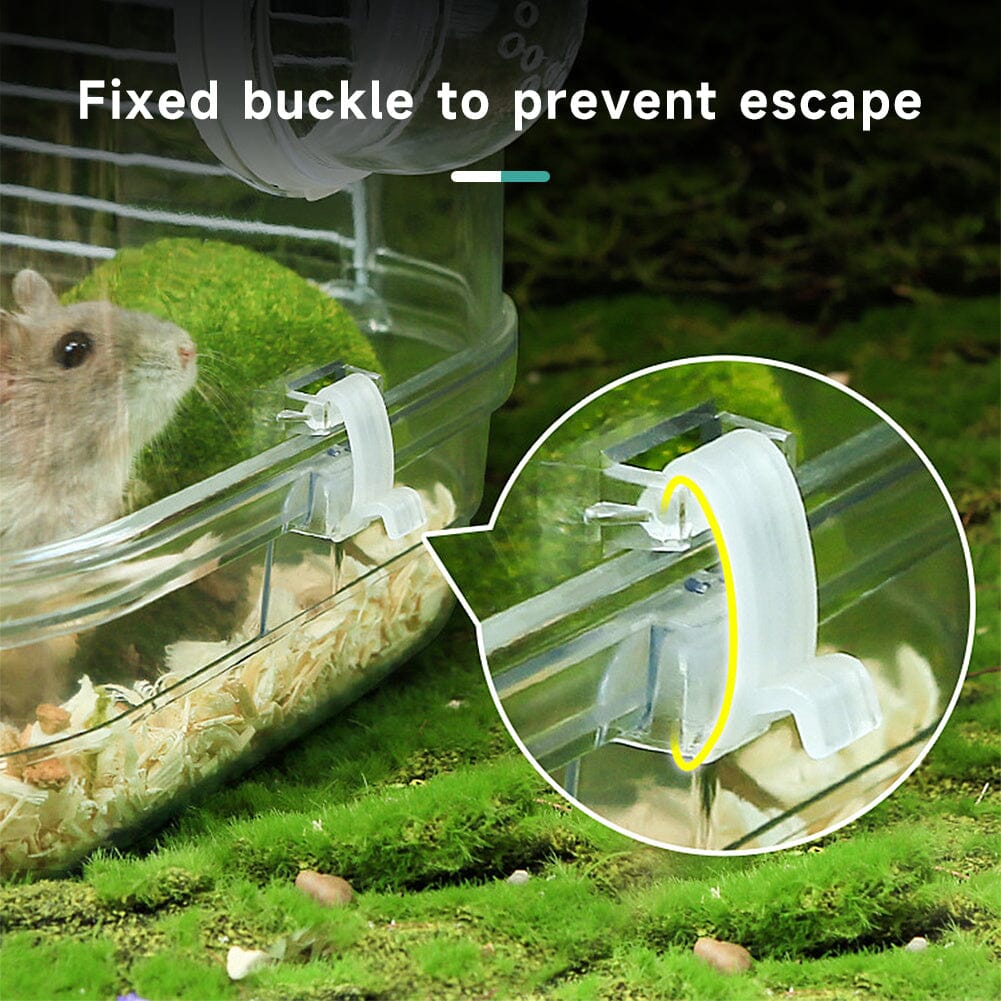 Portable Transparent Hamster Cage