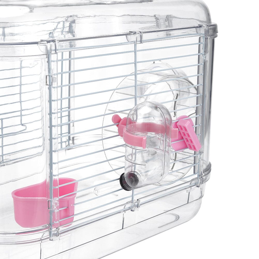 Portable Transparent Hamster Cage