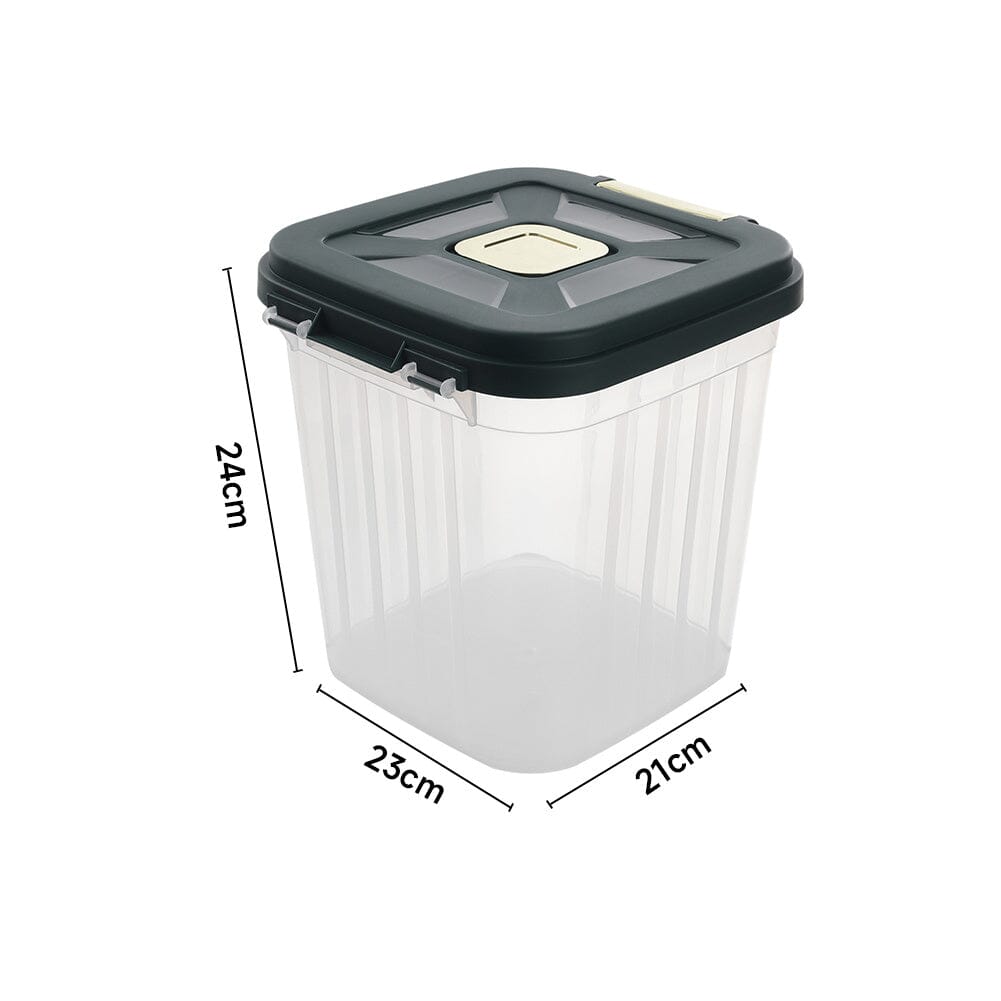 Premium Pet Food Storage Bucket with Measuring Cup