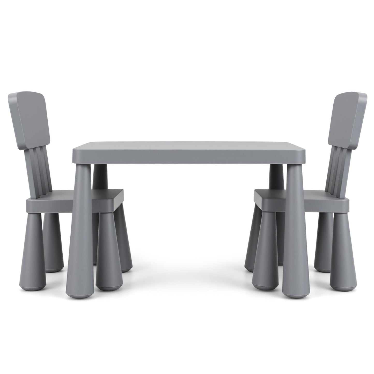 Children's Multi Activity Table and Chair Set-Grey