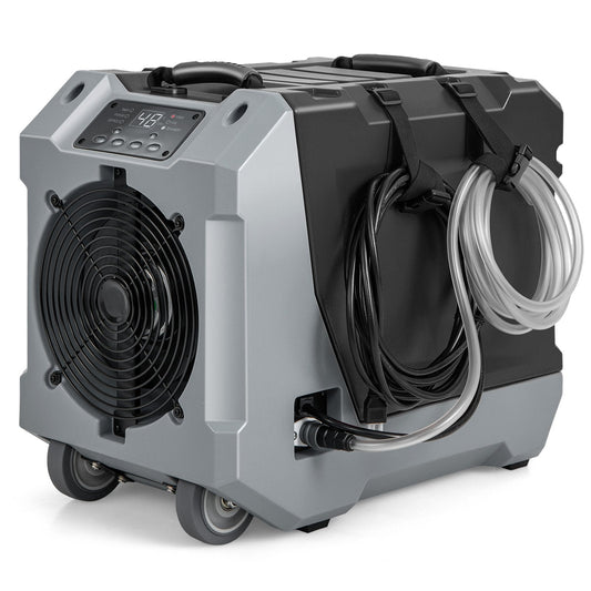 85 L/Day Commercial Dehumidifier with Auto Defrost-Black