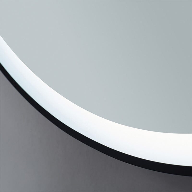 Round Metal Framed LED Wall Mirror