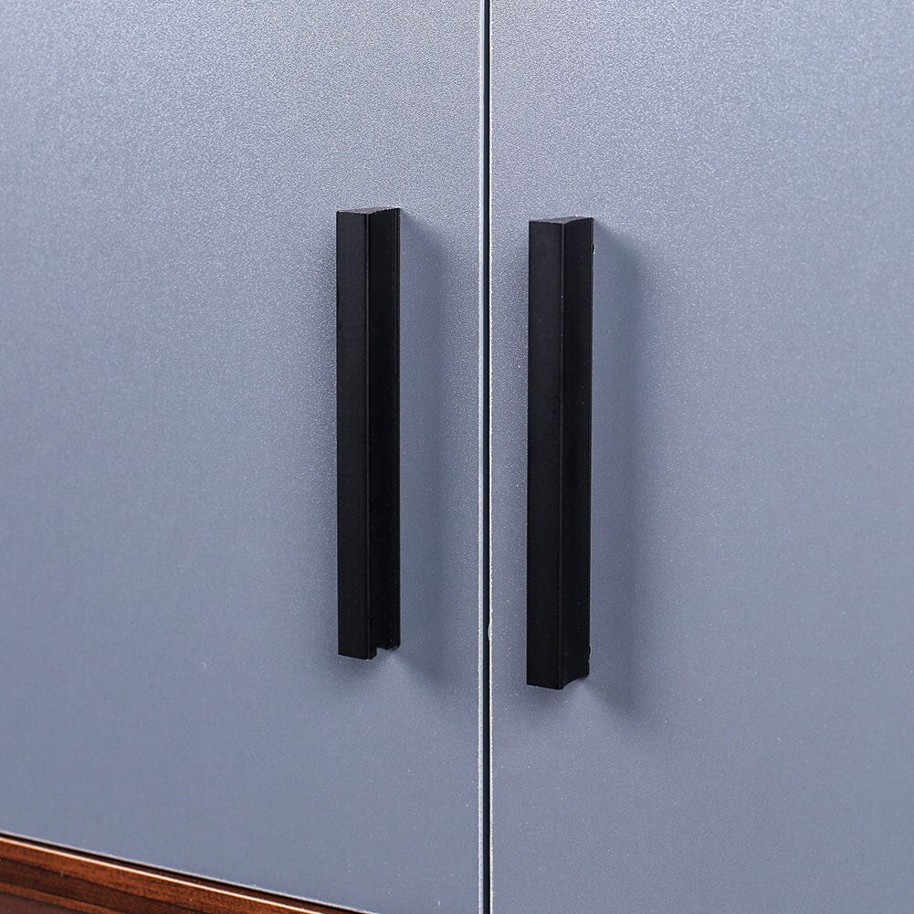 80cm H Contemporary Wooden Sideboard Cabinet with Open Storage
