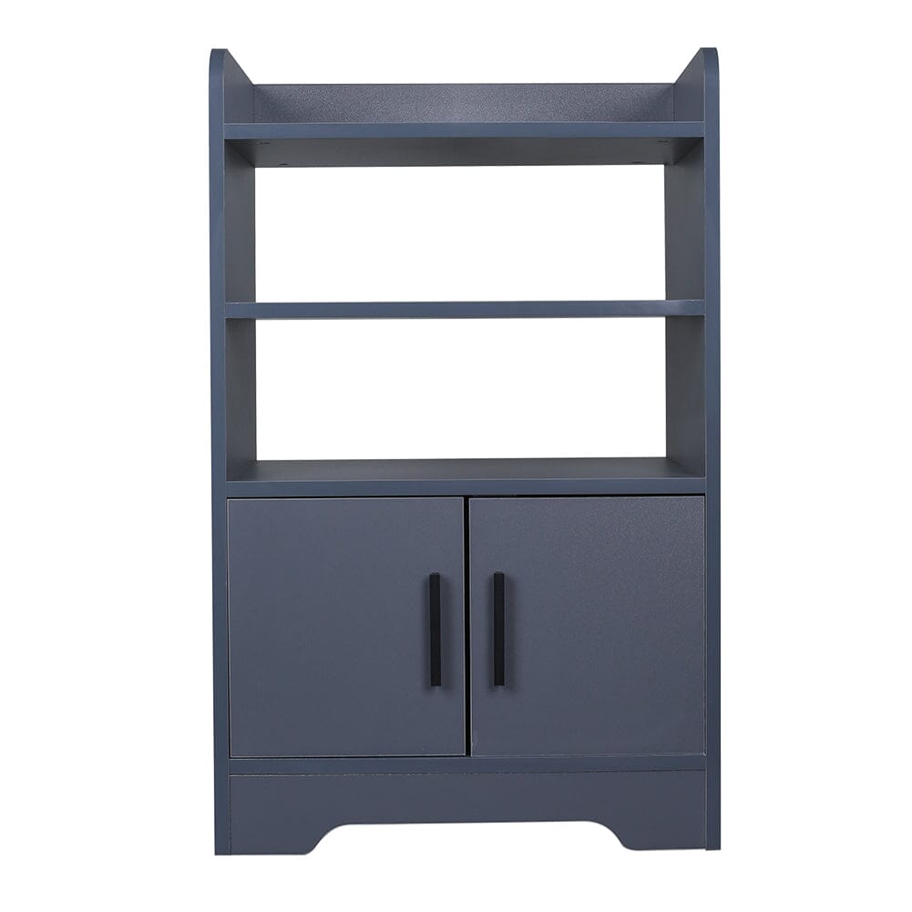 80cm H Contemporary Wooden Sideboard Cabinet with Open Storage