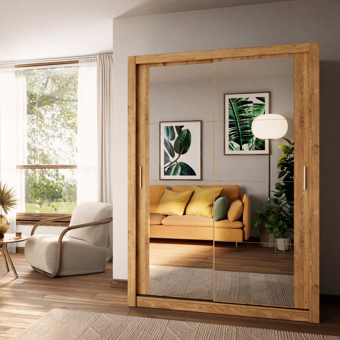 Arti 18 - 2 Sliding Door Wardrobe 150cm