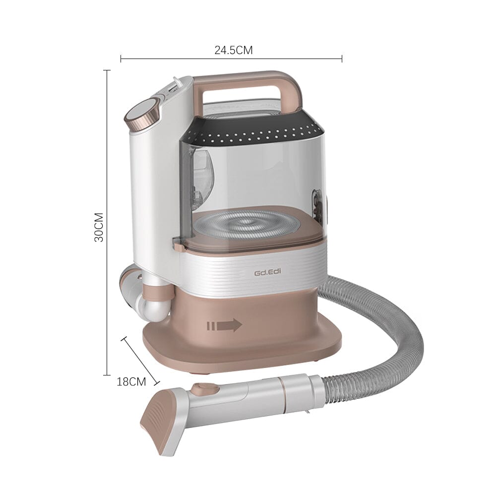 400W 3.2L Pet Grooming Vacuum Kit with 6 Tools