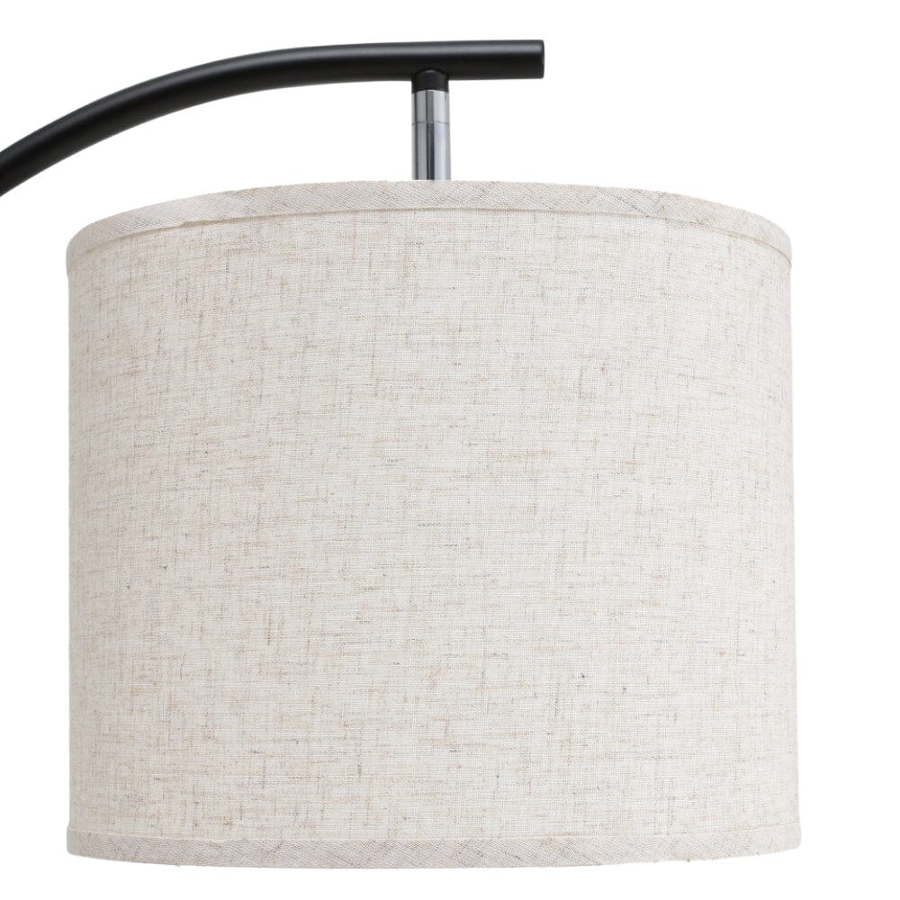 Arc Floor Lamp with Adjustable Shade