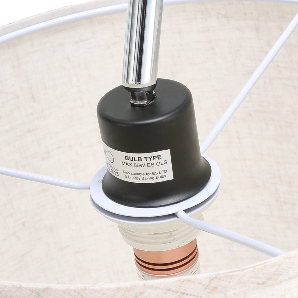 Arc Floor Lamp with Adjustable Shade