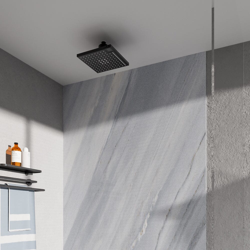 Bathroom Deco Large Smart Sensor Rain Shower Head with Digital Display