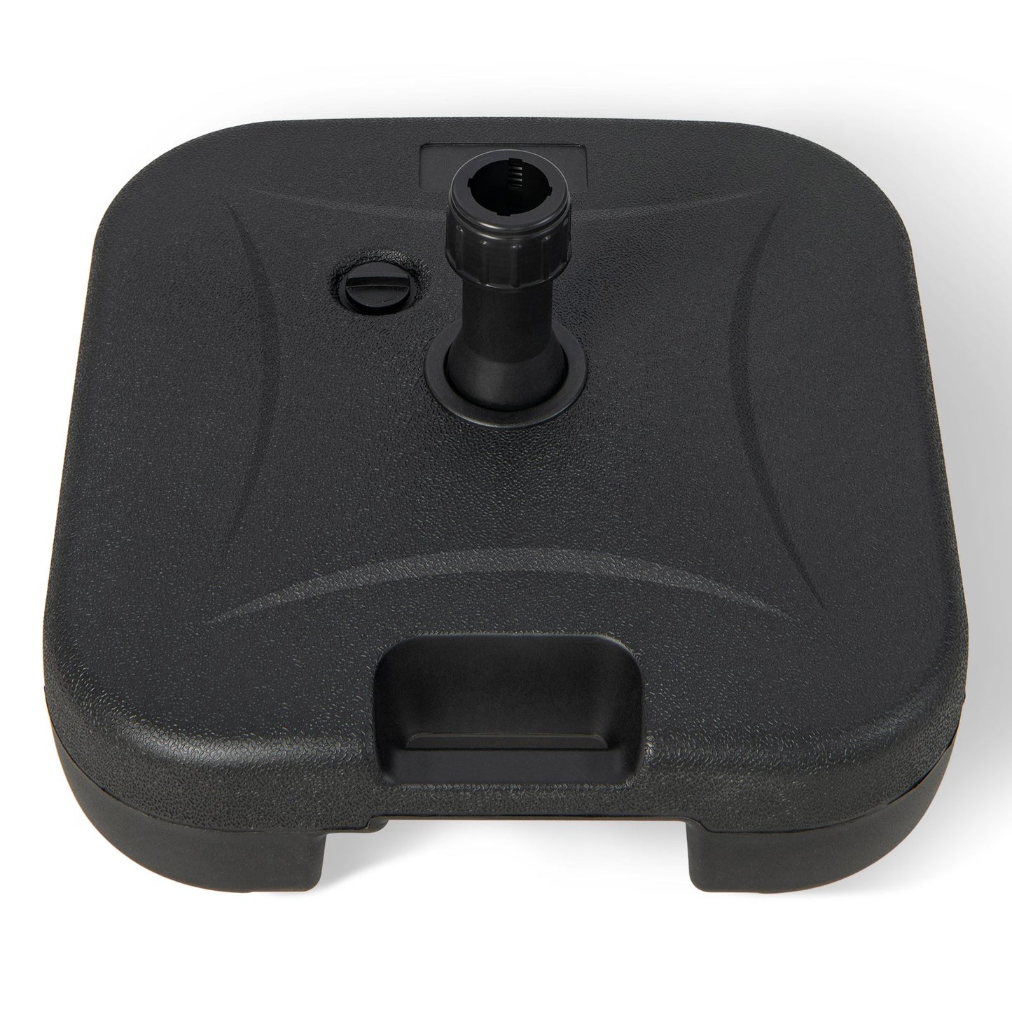 Fillable Patio Umbrella Base Stand Up to 30 kg for Yard-Black