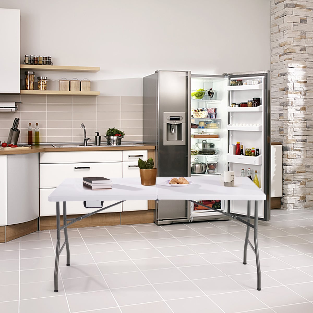 Folding Picnic Table for Outdoors